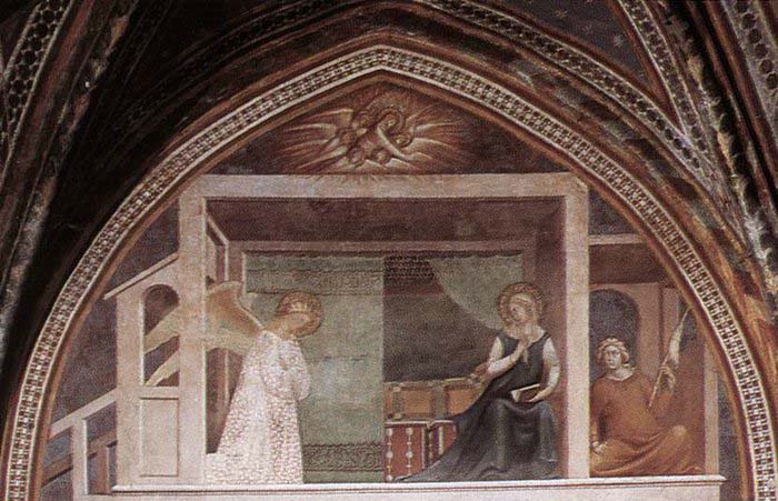 Barna da Siena The Annunciation